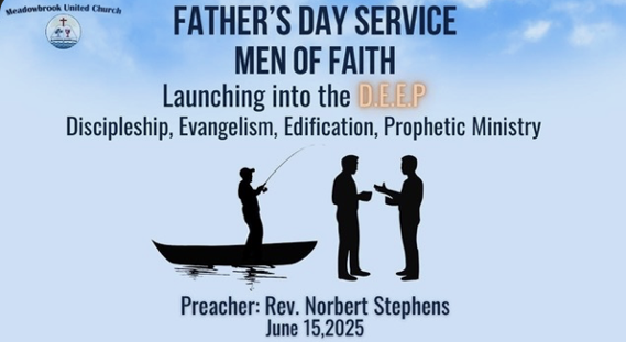 MEN OF FAITH, LAUNCHING INTO THE D.E.E.P